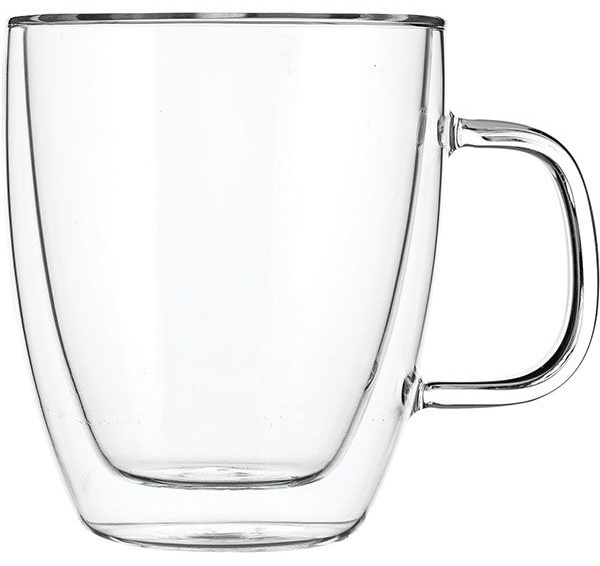 Кружка для горячих напитков «Проотель» с двойными стенками - 380 мл.