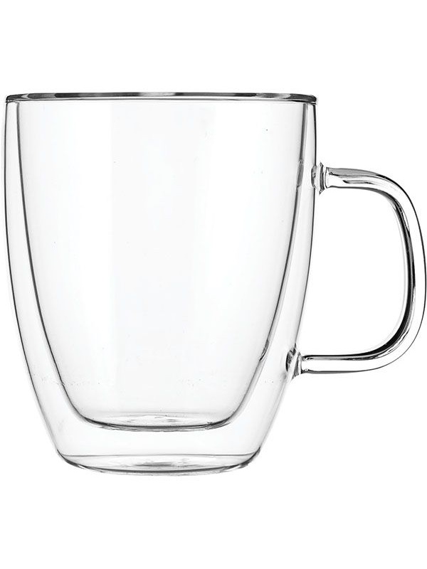 Кружка для горячих напитков «Проотель» с двойными стенками - 380 мл.