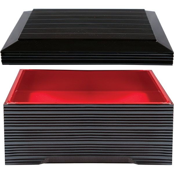 Контейнер для унадзю;пластик;0,8л;,H=80,L=180,B=145мм;черный