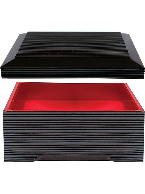 Контейнер для унадзю;пластик;0,8л;,H=80,L=180,B=145мм;черный