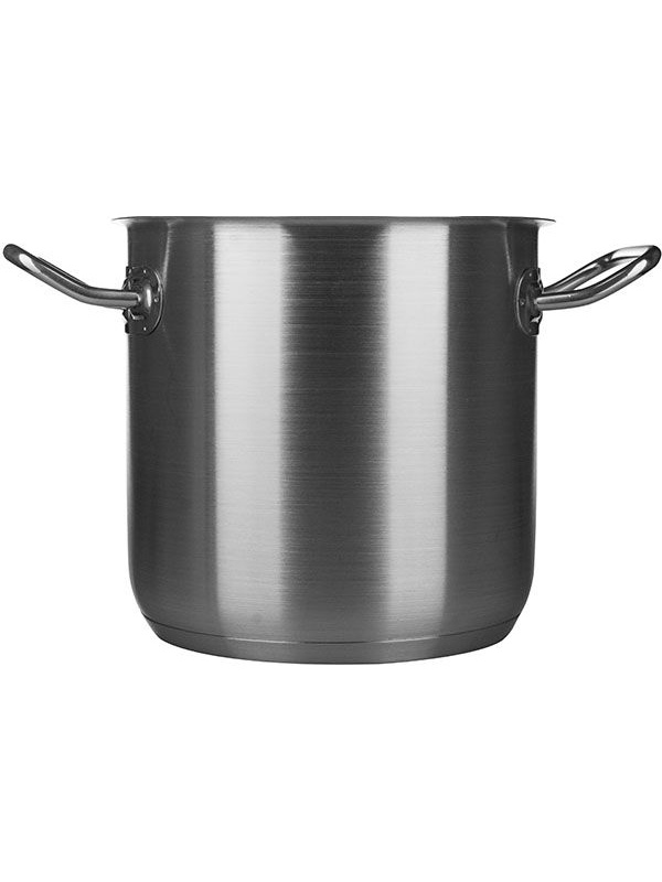 Кастрюля без крышки из нержавеющей стали (объем 6 л.)