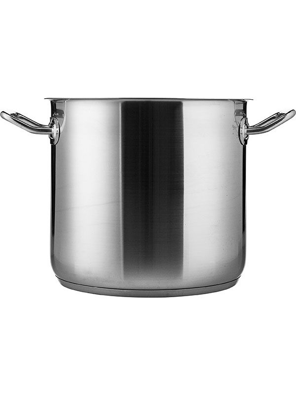 Кастрюля без крышки;сталь нерж.;7,5л;D=22,H=20см