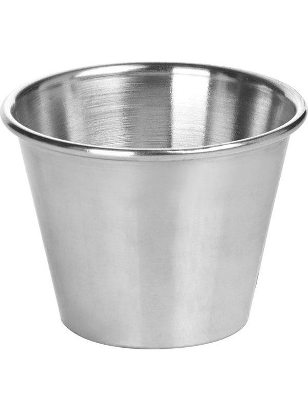 Соусник из нержавеющей стали - 75 мл.