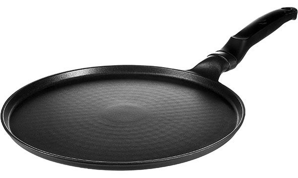 Сковорода для блинов «Проотель»;алюм.литой,пластик;D=280,H=15мм