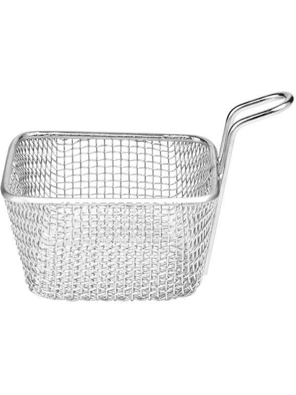Корзинка для картофеля фри «Проотель»;сталь нерж.;,H=60,L=105,B=90мм