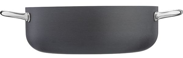 Кастрюля «Уитфорд»;алюм.литой,сталь нерж.;4,5л;D=26,H=9см;граф.,черный