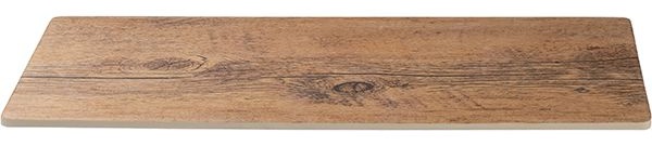 Блюдо для подачи;пластик;,H=15,L=320,B=170мм;св.бежев.