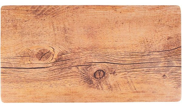 Блюдо для подачи;пластик;,H=15,L=320,B=170мм;св.бежев.