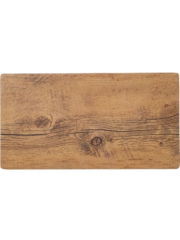 Блюдо для подачи;пластик;,H=15,L=320,B=170мм;св.бежев.