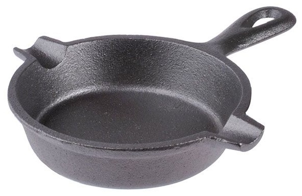 Пепельница «Эмбер Каст Мэтт»;чугун;D=9,H=2см;черный