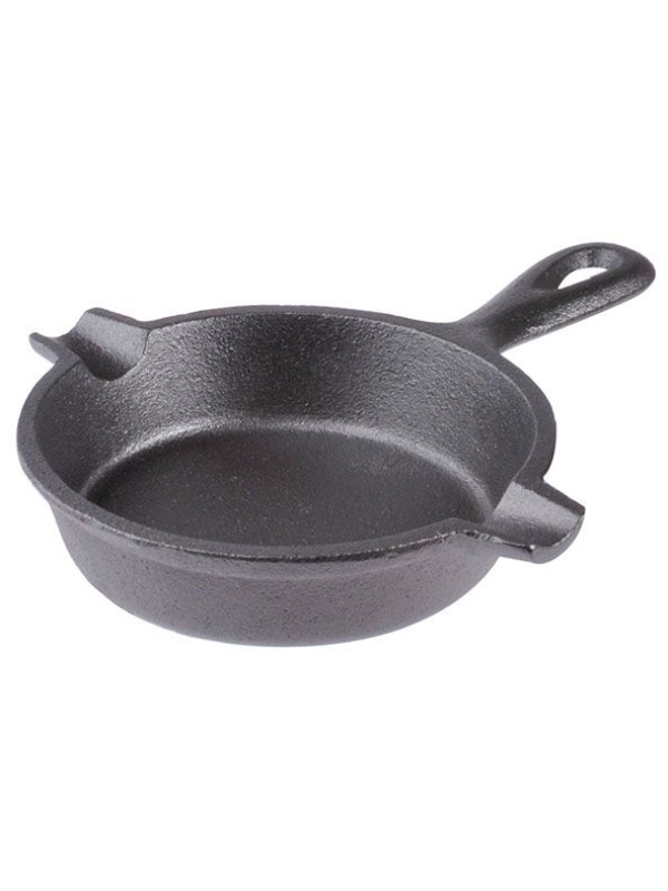 Пепельница «Эмбер Каст Мэтт»;чугун;D=9,H=2см;черный