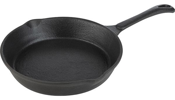 Сковорода «Эмбер Каст Мэтт»;чугун;D=210,H=45мм;черный