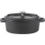 Кастрюля для запекания «Эмбер Каст Мэтт»;чугун;250мл;,H=70,L=125,B=90мм;черный
