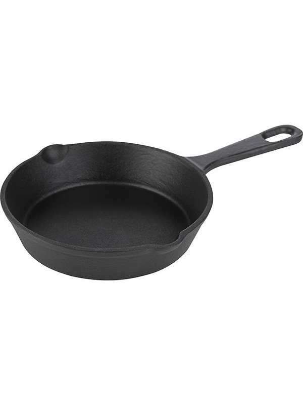 Сковорода «Эмбер Каст Мэтт»;чугун;D=145,H=30мм;черный