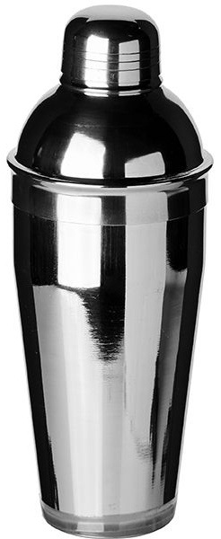 Шейкер европейский «Пробар»;сталь нерж.;480мл;D=78,H=205мм;серебрист.