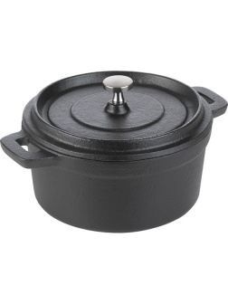 Чугунная кастрюлька для запекания «Эмбер Каст Мэтт» (объем 0,55 л.)