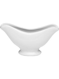 Белый фарфоровый соусник «Проотель» - 100 мл.