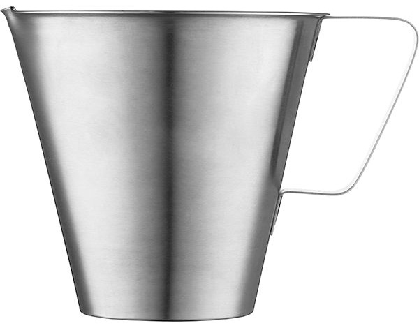 Кувшин мерный «Проотель»;сталь нерж.;1л;D=14,5,H=13см;серебрист.