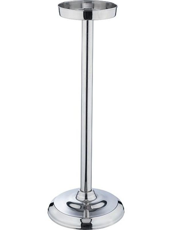 Подставка напольная для ведра «Проотель»;сталь нерж.;D=16/22,H=61,B=22см;металлич.