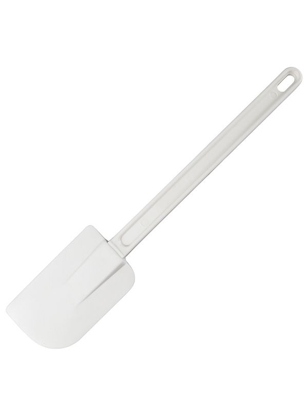 Белая кухонная лопатка «Проотель» - 36 см.