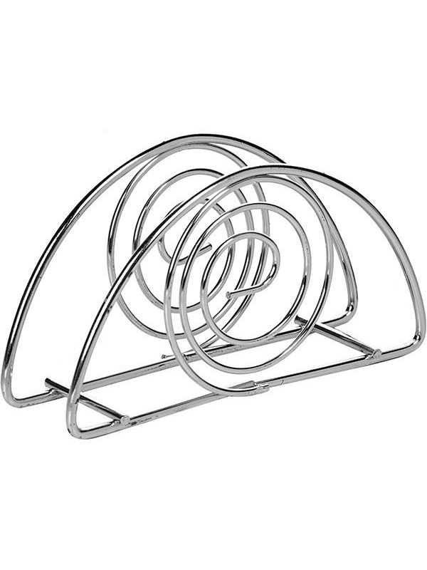 Салфетница;металл;,H=77,L=142,B=43мм;металлич.