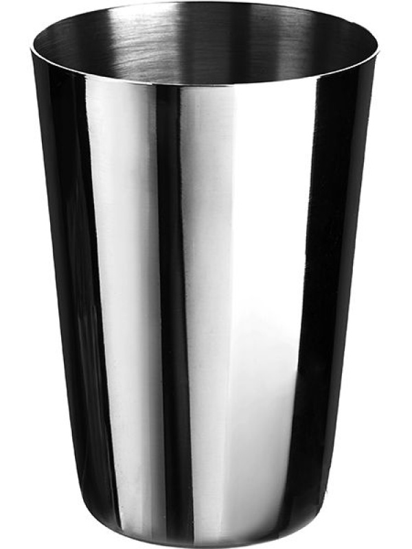 Стакан для шейкера «Бостон»;сталь нерж.;0,54л;D=86,H=126мм;серебрист.