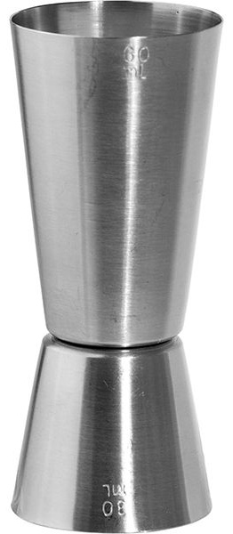 Джиггер «Пробар» 30/60 мл;сталь нерж.;D=44,H=100мм;серебрист.