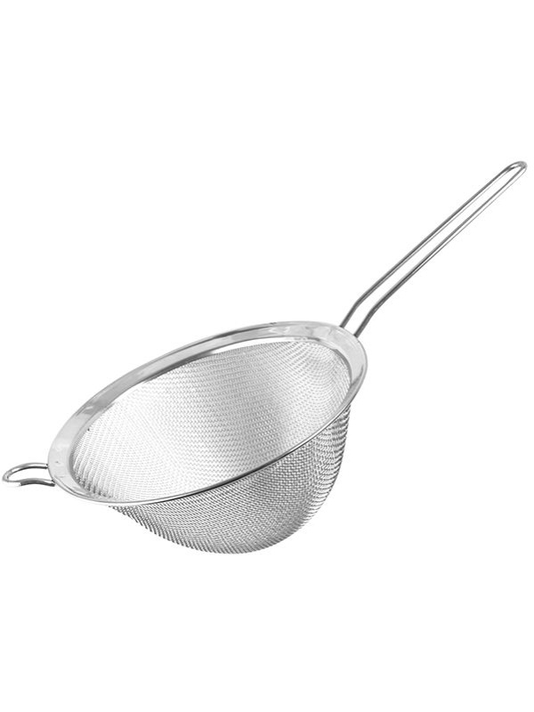 Сито-конус «Проотель»;сталь нерж.;D=14,H=10,L=32см;металлич.