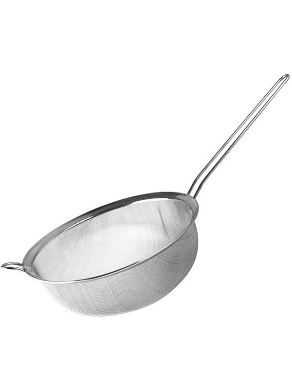 Дуршлаг-сито «Проотель»;сталь нерж.;D=24,H=9,L=49см;металлич.