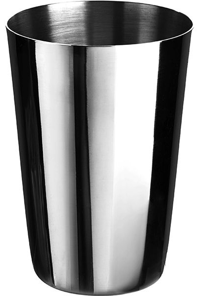 Стакан для шейкера «Бостон»;сталь нерж.;0,9л;D=92,H=175мм;серебрист.