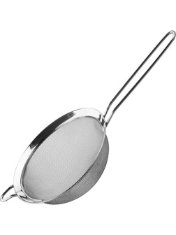 Дуршлаг-сито «Проотель»;сталь нерж.;D=20,H=10,L=39см;металлич.