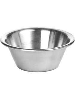 Соусник;сталь нерж.;60мл;D=67,H=25мм;металлич.