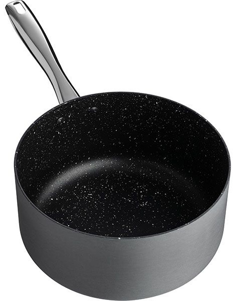 Сотейник «Уитфорд»;алюм.литой,сталь нерж.;4л;D=22,H=11см;граф.,черный