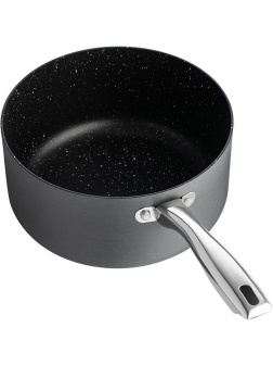 Сотейник «Уитфорд»;алюм.литой,сталь нерж.;4л;D=22,H=11см;граф.,черный