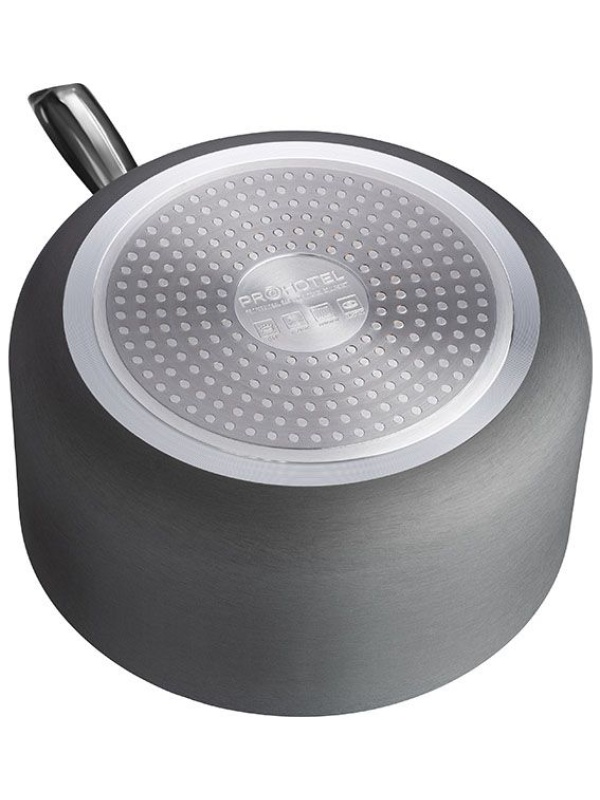 Сотейник «Уитфорд»;алюм.литой,сталь нерж.;4л;D=22,H=11см;граф.,черный