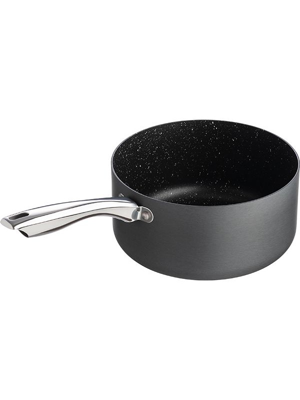 Сотейник «Уитфорд»;алюм.литой,сталь нерж.;4л;D=22,H=11см;граф.,черный