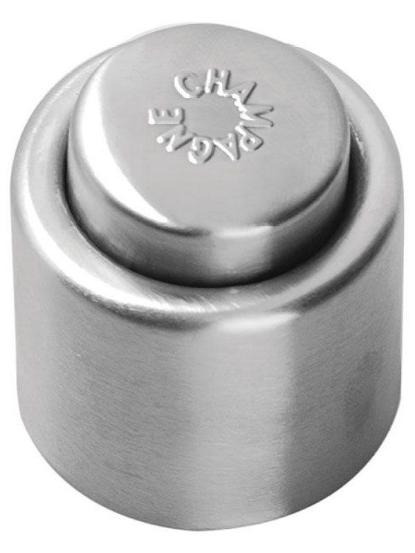 Пробка для шампанского «Пробар»;сталь нерж.;D=40,H=47мм;серебрист.