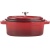 Кастрюля для запекания;чугун;250мл;,H=70,L=125,B=90мм;красный,черный