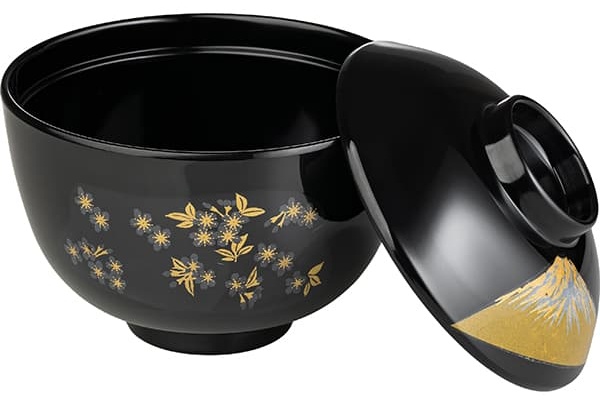 Мисосупница;пластик;300мл;D=110,H=68мм;черный