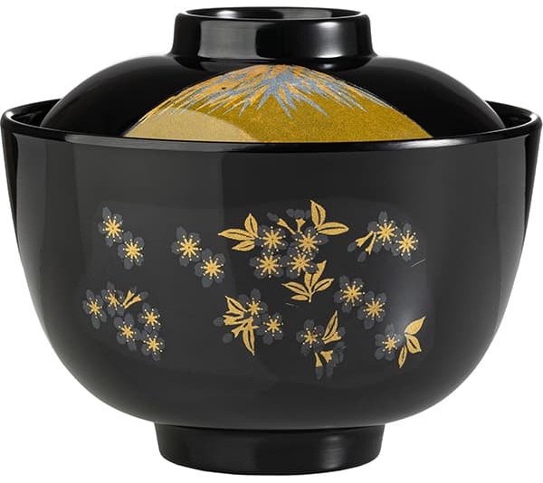 Мисосупница;пластик;300мл;D=110,H=68мм;черный