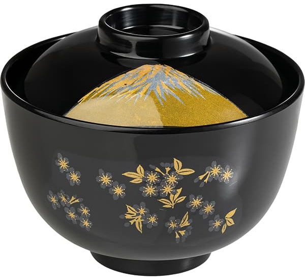 Мисосупница;пластик;300мл;D=110,H=68мм;черный