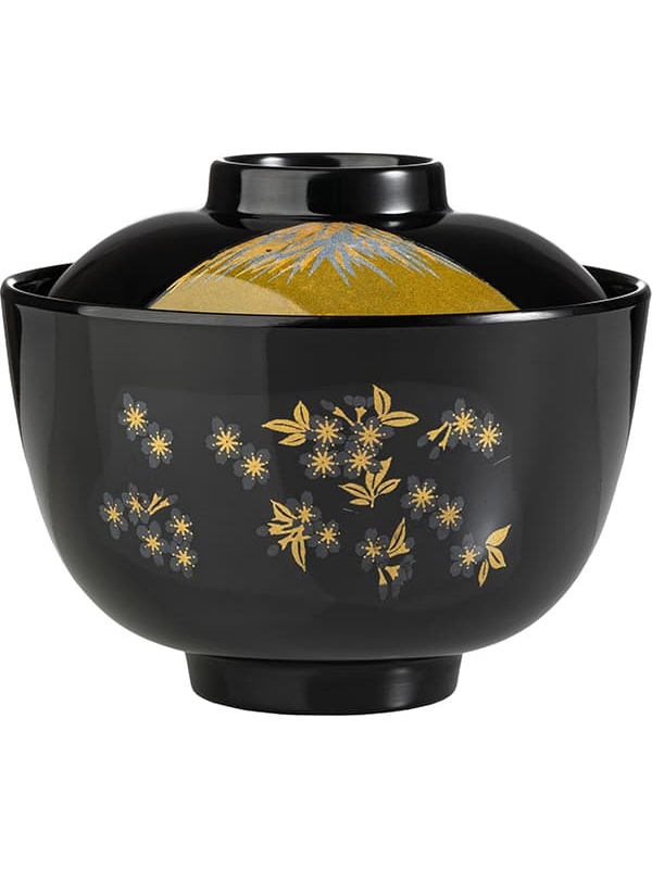 Мисосупница;пластик;300мл;D=110,H=68мм;черный