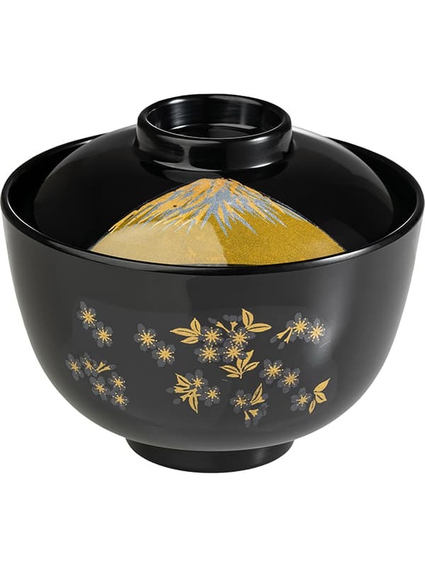 Мисосупница;пластик;300мл;D=110,H=68мм;черный