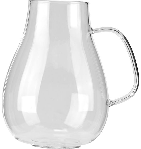 Кувшин термостойкий без носика;стекло;1,8л;D=80,H=200,L=117мм;прозр.