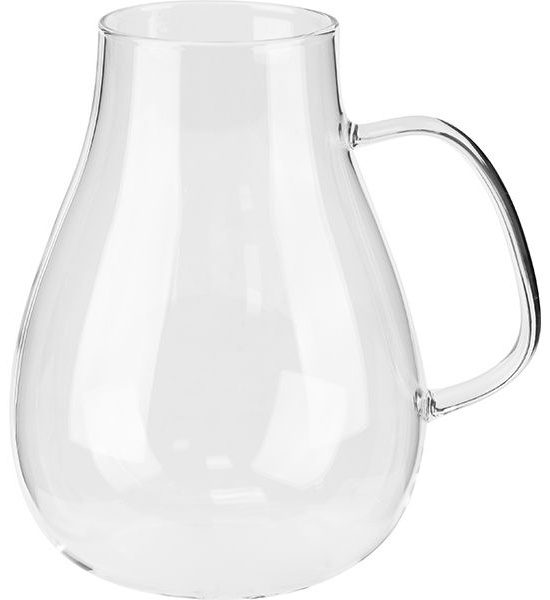 Кувшин термостойкий без носика;стекло;1,8л;D=80,H=200,L=117мм;прозр.