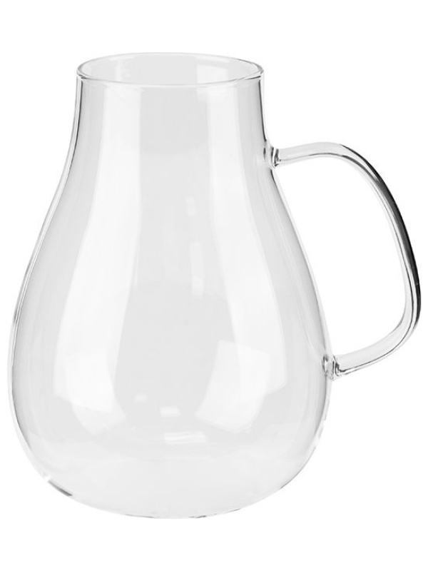 Кувшин термостойкий без носика;стекло;1,8л;D=80,H=200,L=117мм;прозр.