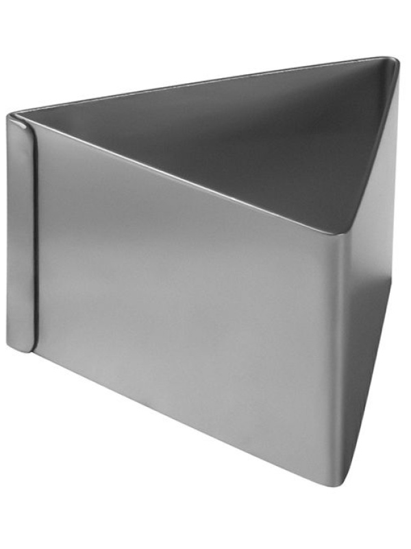 Форма кондитерская «Треугольник»;сталь нерж.;,H=45,L=70,B=70мм;металлич.