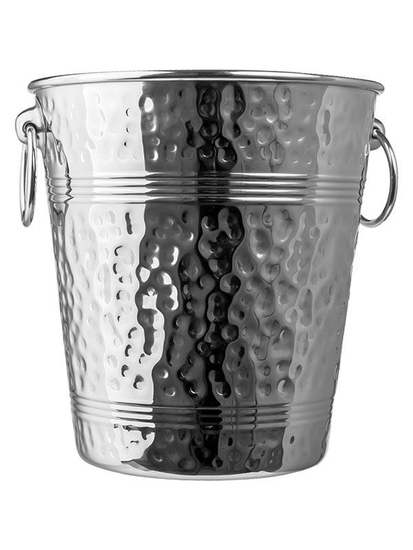 Ведро для шампанского «Проотель»;сталь нерж.;4л;D=20/14,H=21,B=21,5см;металлич.