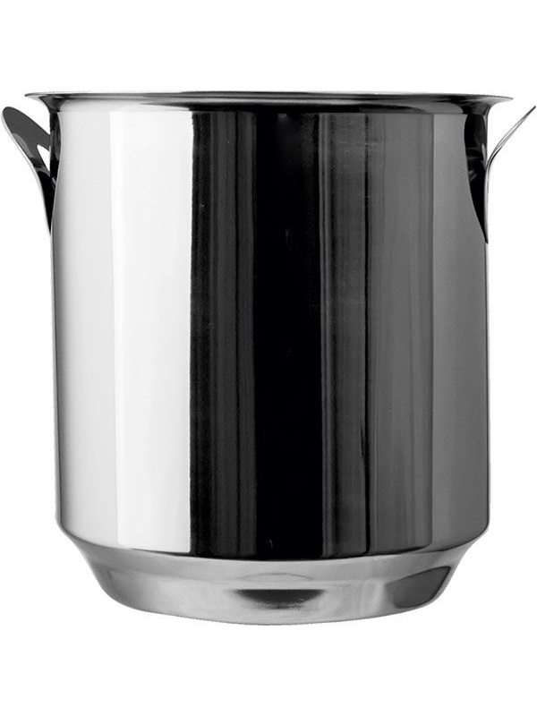 Ведро для шампанского «Проотель»;сталь нерж.;4,45л;D=22/14,H=20,B=22см;металлич.