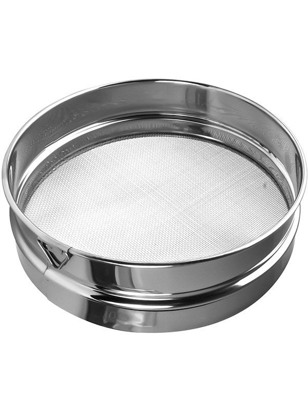 Сито для муки «Проотель» (размер ячейки 1х1 мм);сталь нерж.;D=290,H=68мм;металлич.